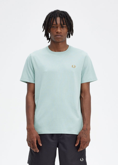 Fred Perry T-shirt T-shirt Uomo girocollo Silver blue P24-FRED PERRYM1600-V22-S - Francavilla Moda